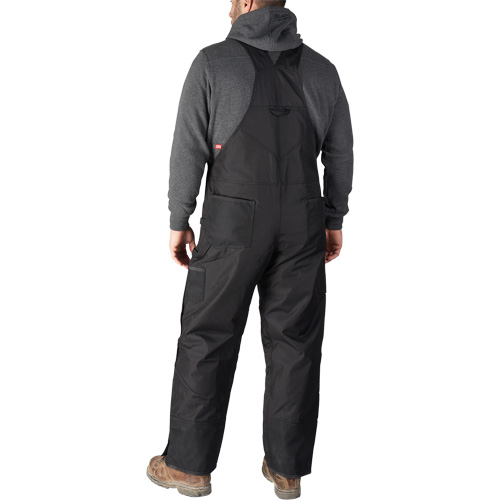 Salopette GridIron courte avec fermeture &agrave; glissi&egrave;re jusqu'&agrave; la cuisse, Hommes, 2T-Grand, Noir Meunier Outillage Industriel