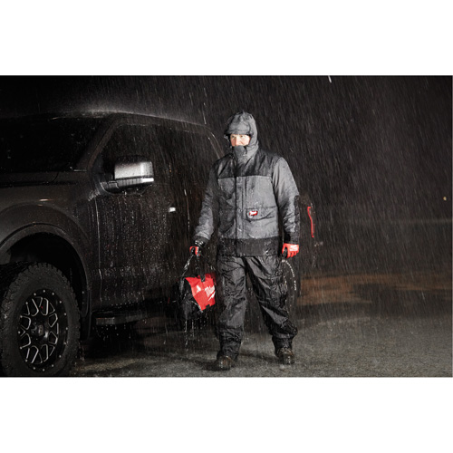 Blouson imperm&eacute;able Hydrobreak, Hommes, 3T-Grand, Gris Meunier Outillage Industriel