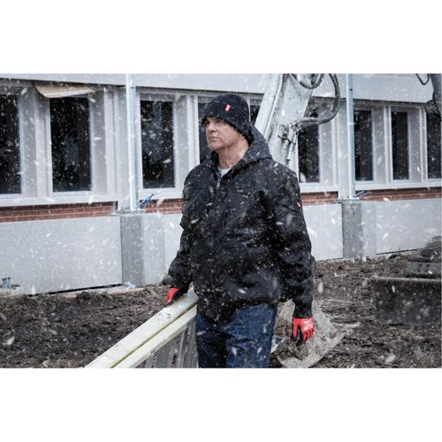 Tuque &agrave; revers, Taille unique, Noir Meunier Outillage Industriel