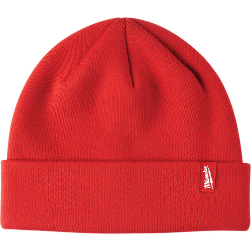 Cuffed Beanie, One Size, Red Meunier Outillage Industriel