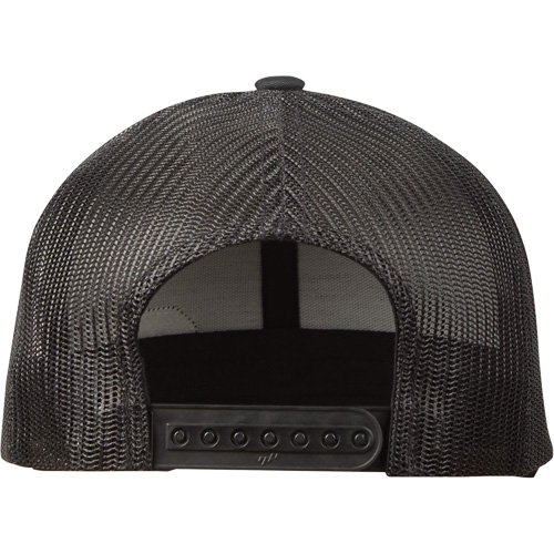 Casquette &agrave; patte pressionn&eacute;e GridIron, Noir, Coton/Nylon/Polyester Meunier Outillage Industriel