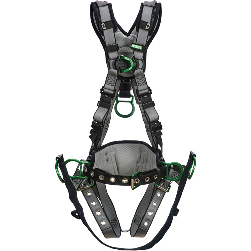 V-Fit Derrick Harness, CSA Certified, Class ALP, 2X-Large, 400 lbs. Cap. Meunier Outillage Industriel