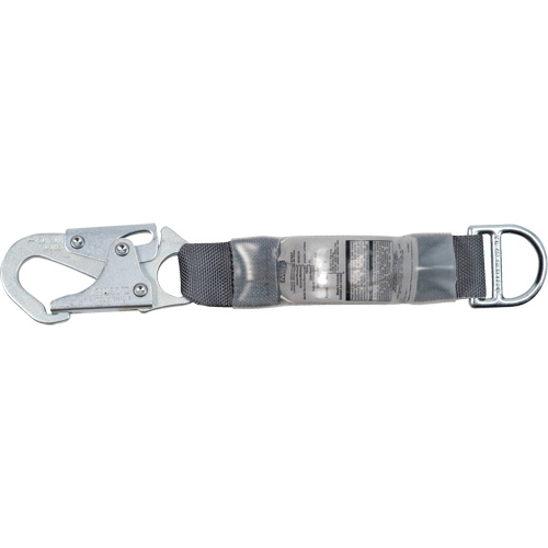 V-Series Standard Energy Absorbing Lanyard, Snap Hook Center, Snap Hook Leg Ends, Polyester Meunier Outillage Industriel