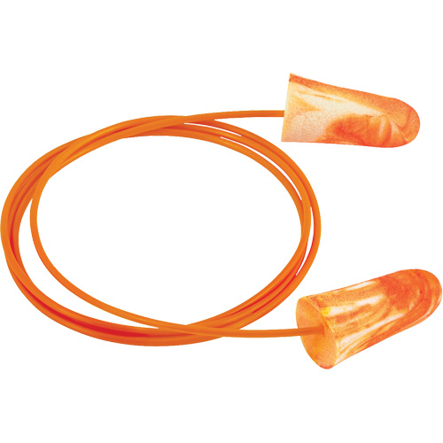 Bouchons d'oreilles jetables Softies, Vrac - Boîte, Avec cordon Meunier Outillage Industriel