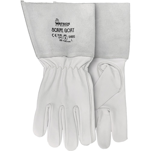 Gants Scape Goat 546G, Petit, Paume en Cuir fleur de ch&egrave;vre Meunier Outillage Industriel