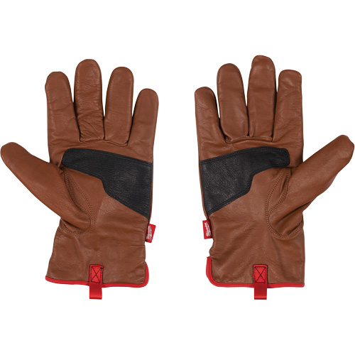 Gants en peau de ch&egrave;vre Impact, Petit, Paume en Cuir fleur Meunier Outillage Industriel