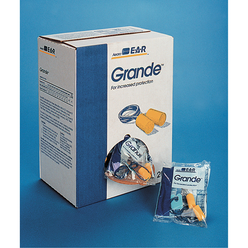 E-A-R Classic Earplugs, Bulk - Polybag, Large, Corded Meunier Outillage Industriel
