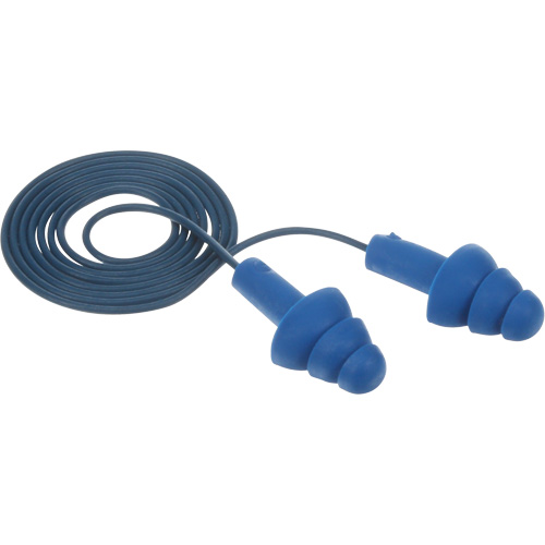 E-A-R Ultrafit Premolded Earplugs, Corded, One-Size, Bulk - Polybag, NRR 25 dB NRR dB Meunier Outillage Industriel