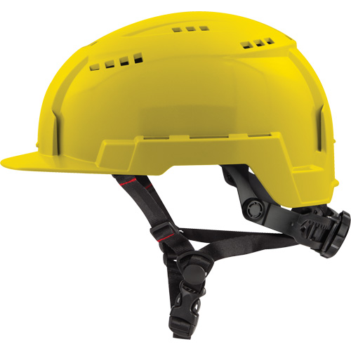 Front-Brim Helmet with Bolt Headlamp Mount, Ratchet Suspension Meunier Outillage Industriel