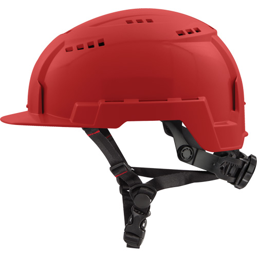 Front-Brim Helmet with Bolt Headlamp Mount, Ratchet Suspension Meunier Outillage Industriel