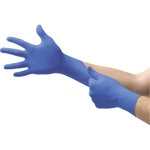 Microflex&reg; Cobalt&reg; N19 Multi-Purpose Exam Gloves, X-Small, Nitrile, 3.9-mil, Powder-Free, Blue, Class 2 Meunier Outillage Industriel