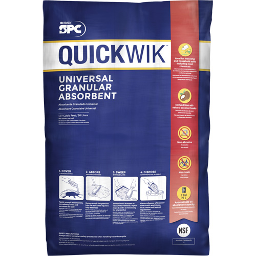 Quickwik Universal Granular Absorbent Meunier Outillage Industriel