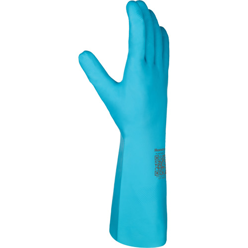Gants chimiques Flextril, Taille 7, 12,5" lo, Nitrile, Doublure en Nylon Meunier Outillage Industriel