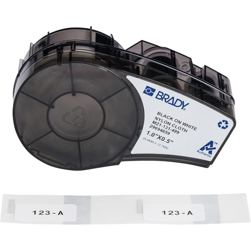 Aggressive Adhesive Multi-Purpose Labels with Ribbon, Black Meunier Outillage Industriel