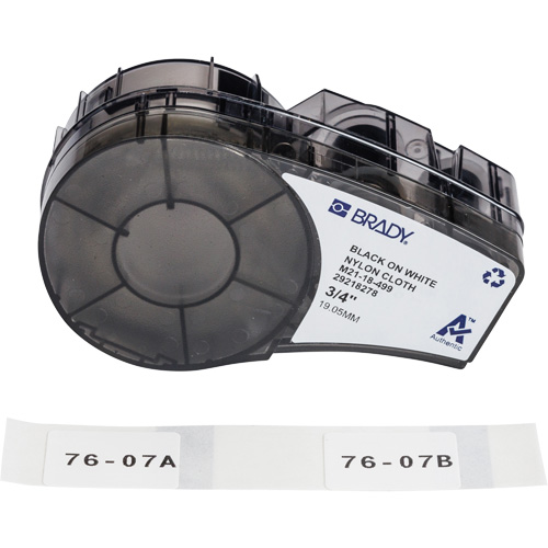 Aggressive Adhesive Multi-Purpose Labels with Ribbon, Black Meunier Outillage Industriel