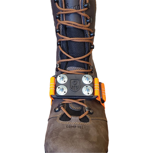 Crampon &agrave; glace anti&eacute;tincelles Midcleat, Acier au carbone, Traction Crampon, Taille unique Meunier Outillage Industriel