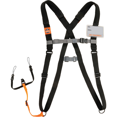 Squids 3138 Padded Barcode Scanner Harness & Lanyard for Mobile Computers, Fixed Length, Loop Meunier Outillage Industriel