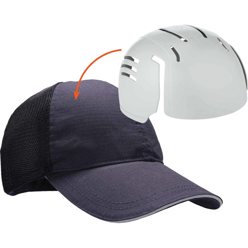 Casquette de baseball standard Skullerz 8946 avec encart, Bleu marin Meunier Outillage Industriel