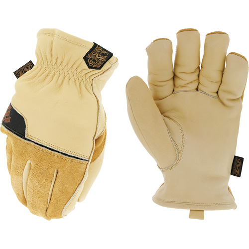 Insulated Leather Driver's Gloves, 8, Synthetic Palm, Thinsulate Inner Lining Meunier Outillage Industriel