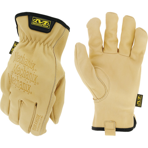 Driver's Work Gloves, 8, Grain Cowhide Palm Meunier Outillage Industriel
