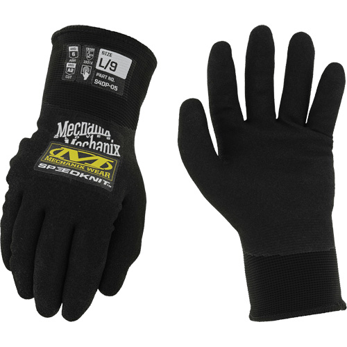 Gants thermiques Speedknit Thermal, Taille 7, Calibre 15, Rev&ecirc;tement Nitrile, Enveloppe en Nylon, ASTM ANSI niveau A2 Meunier Outillage Industriel
