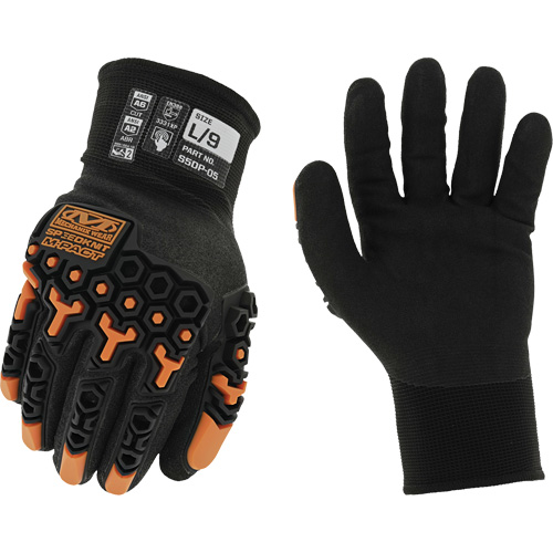 Gants thermiques Speedknit M-Pact, 7, Paume en Nitrile, Poignet Poignet en tricot Meunier Outillage Industriel