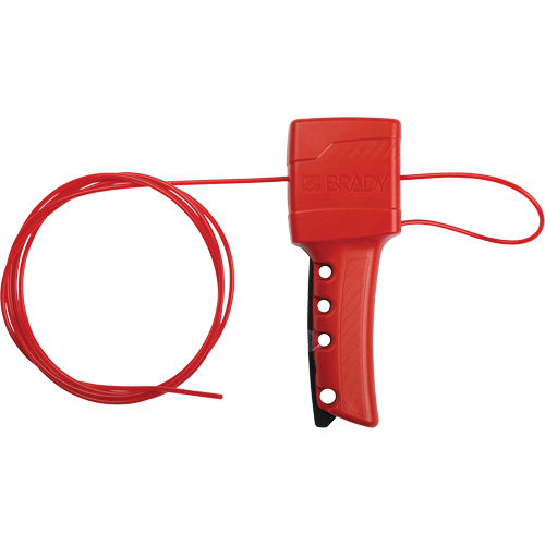 Verrou de c&acirc;ble tout usage en nylon, Longueur de 8' Meunier Outillage Industriel