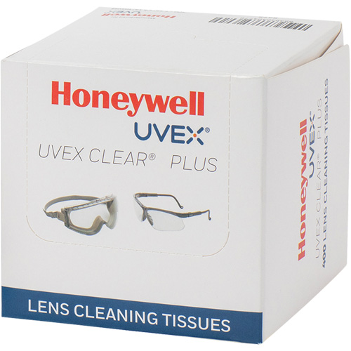 Uvex Clear&reg; Plus Lens Tissues, 4.125" x 3.96" Meunier Outillage Industriel