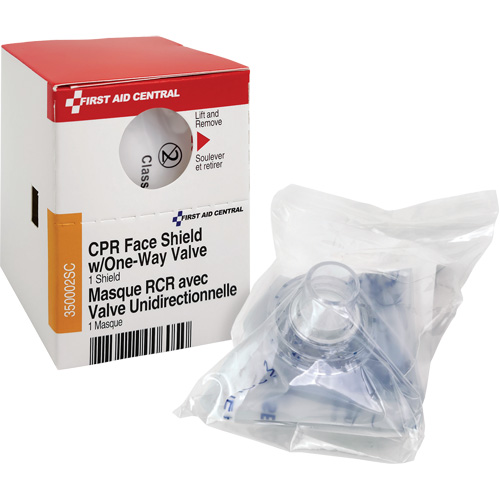 Recharge de visi&egrave;re RCR avec soupape unidirectionnelle SmartCompliance, Masque &agrave; usage unique, Classe 2 Meunier Outillage Industriel