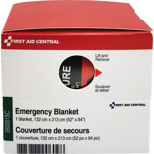 SmartCompliance&reg; Refill Emergency Blanket, Mylar Meunier Outillage Industriel
