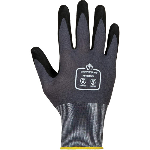 Dexterity&reg; High-Abrasion Gloves, 2X-Small/5, Foam Nitrile Coating, 15 Gauge, Nylon/Cotton Shell Meunier Outillage Industriel