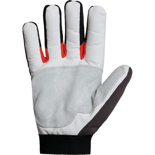 Gants de m&eacute;canicien Clutch Gear Thinsulate, Paume Cuir fleur de ch&egrave;vre/Cuir refendu, Taille Petit/7 Meunier Outillage Industriel