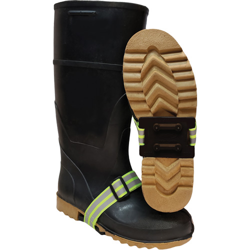 Icetred Mid-Sole Traction Device with Non-Defined Heel, Rubber/Tungsten Carbide, Stud Traction, One Size Meunier Outillage Industriel