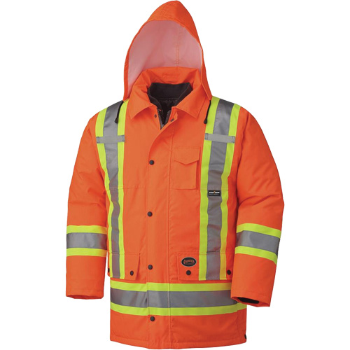 5020 Manteau imperm&eacute;able 7 en 1, Orange haute visibilit&eacute;, 5T-Grand Meunier Outillage Industriel