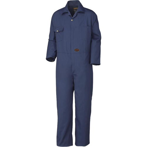 515T Coveralls with Zipper, Men's, Navy Blue, Size 40 Meunier Outillage Industriel
