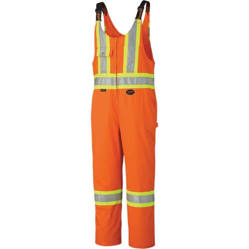 6617Z Combinaisons de s&eacute;curit&eacute; avec fermetures &agrave; glissi&egrave;re aux jambes, Poly-coton, 36, Orange haute visibilit&eacute; Meunier Outillage Industriel