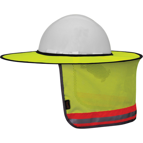 263 High-Visibility Foldable Hardhat Sunshade Meunier Outillage Industriel