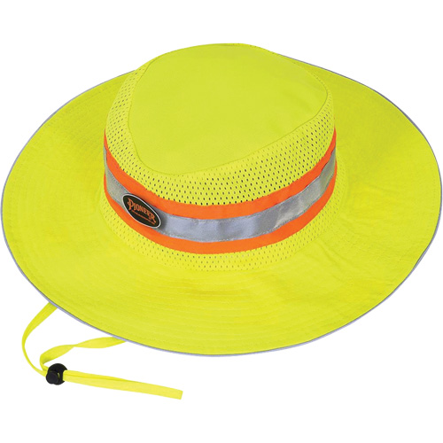 279 Ranger's Hat with Strap, High Visibility Lime-Yellow, Polyester Meunier Outillage Industriel