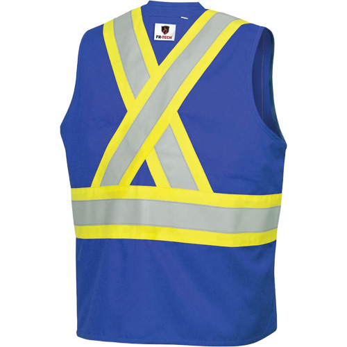 7730 Veste r&eacute;sistante aux arcs &eacute;lectriques FR-Tech, Petit, Bleu royal, 10 cal/cm² Meunier Outillage Industriel