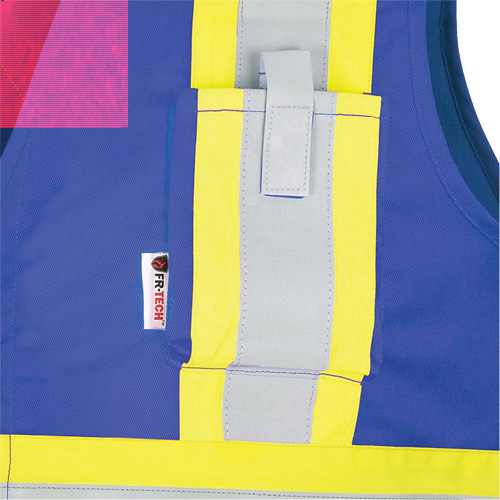 7730 Veste r&eacute;sistante aux arcs &eacute;lectriques FR-Tech, Petit, Bleu royal, 10 cal/cm² Meunier Outillage Industriel