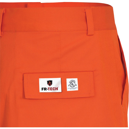 7763 Pantalon de s&eacute;curit&eacute; haute visibilit&eacute; r&eacute;sistant aux arcs &eacute;lectriques FR-Tech 88/12, 32, x 30, Orange haute visibilit&eacute;, 9,7 cal/cm² Meunier Outillage Industriel