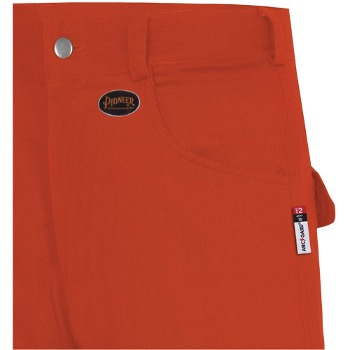 7765 Pantalon cargo de s&eacute;curit&eacute; haute visibilit&eacute; r&eacute;sistant aux arcs &eacute;lectriques FR-Tech 88/12, 30, x 32, Orange haute visibilit&eacute;, 10 cal/cm² Meunier Outillage Industriel