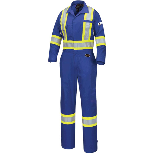 7704W Combinaison FR-Tech ignifuge/contre les arcs pour femme, Taille T-petit, Bleu royal, 10 cal/cm² Meunier Outillage Industriel