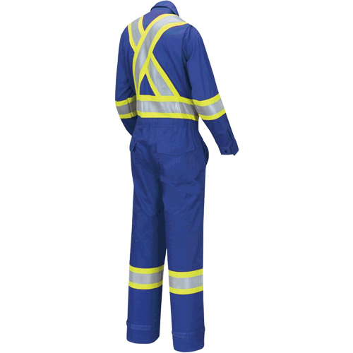 7704W Combinaison FR-Tech ignifuge/contre les arcs pour femme, Taille T-petit, Bleu royal, 10 cal/cm² Meunier Outillage Industriel