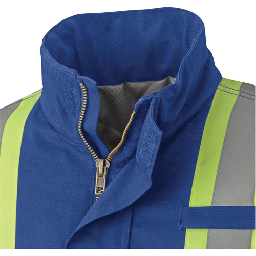 5523 Manteau de s&eacute;curit&eacute; ignifuge, Petit, Bleu royal, 58 cal/cm² Meunier Outillage Industriel