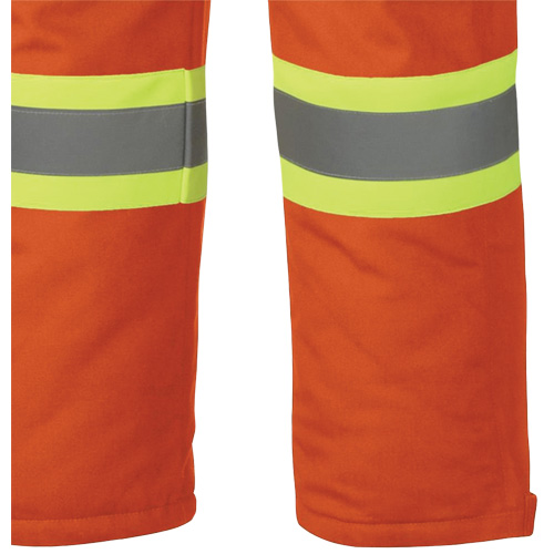5534A Flame-Resistant Quilted Safety Overalls, Small, Orange Meunier Outillage Industriel