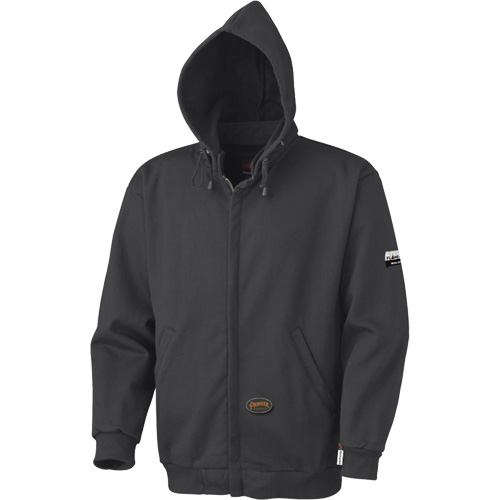 337 Capuche &agrave; fermeture &eacute;clair ignifug&eacute;e, Hommes, T-petit, Noir, 22 cal/cm² Meunier Outillage Industriel