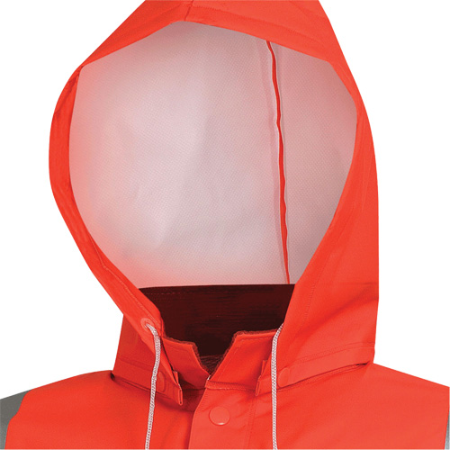 576J Veste de pluie ignifuge haute visibilit&eacute;, Petit, Orange haute visibilit&eacute; Meunier Outillage Industriel