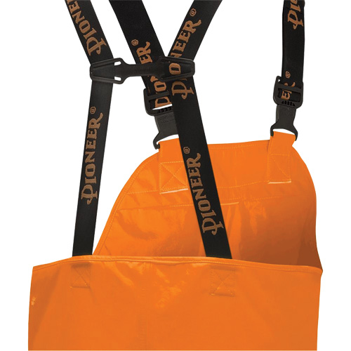 5882 FR/Arc-Rated Waterproof Safety Bib Pants, X-Small, High Visibility Orange Meunier Outillage Industriel