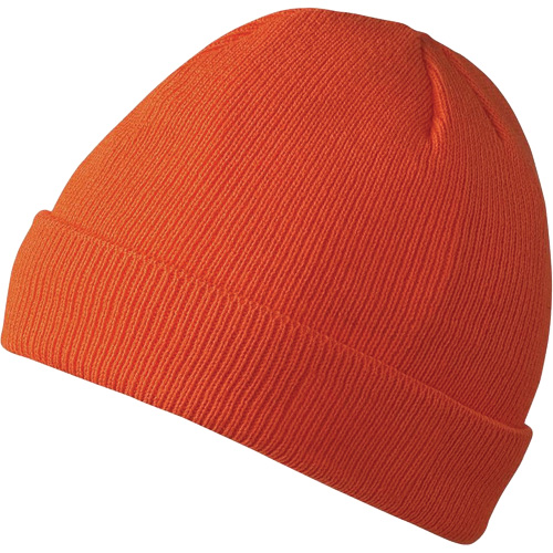 5564A Lined Toque, Acrylic Lining, One Size, High Visibility Orange Meunier Outillage Industriel